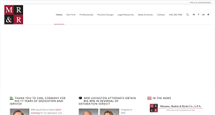 Desktop Screenshot of mrrlaw.com